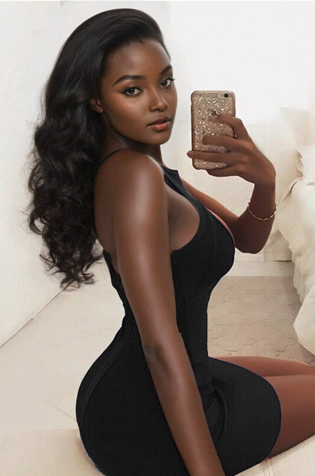 Busty Cut Out Seamless Dress 3wishes.com